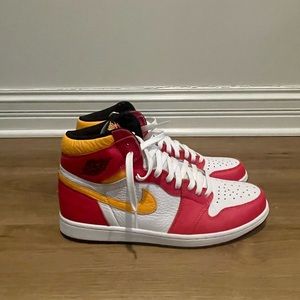 Size 12 - Jordan 1 Retro High OG Light Fusion Red 2021 Brand New